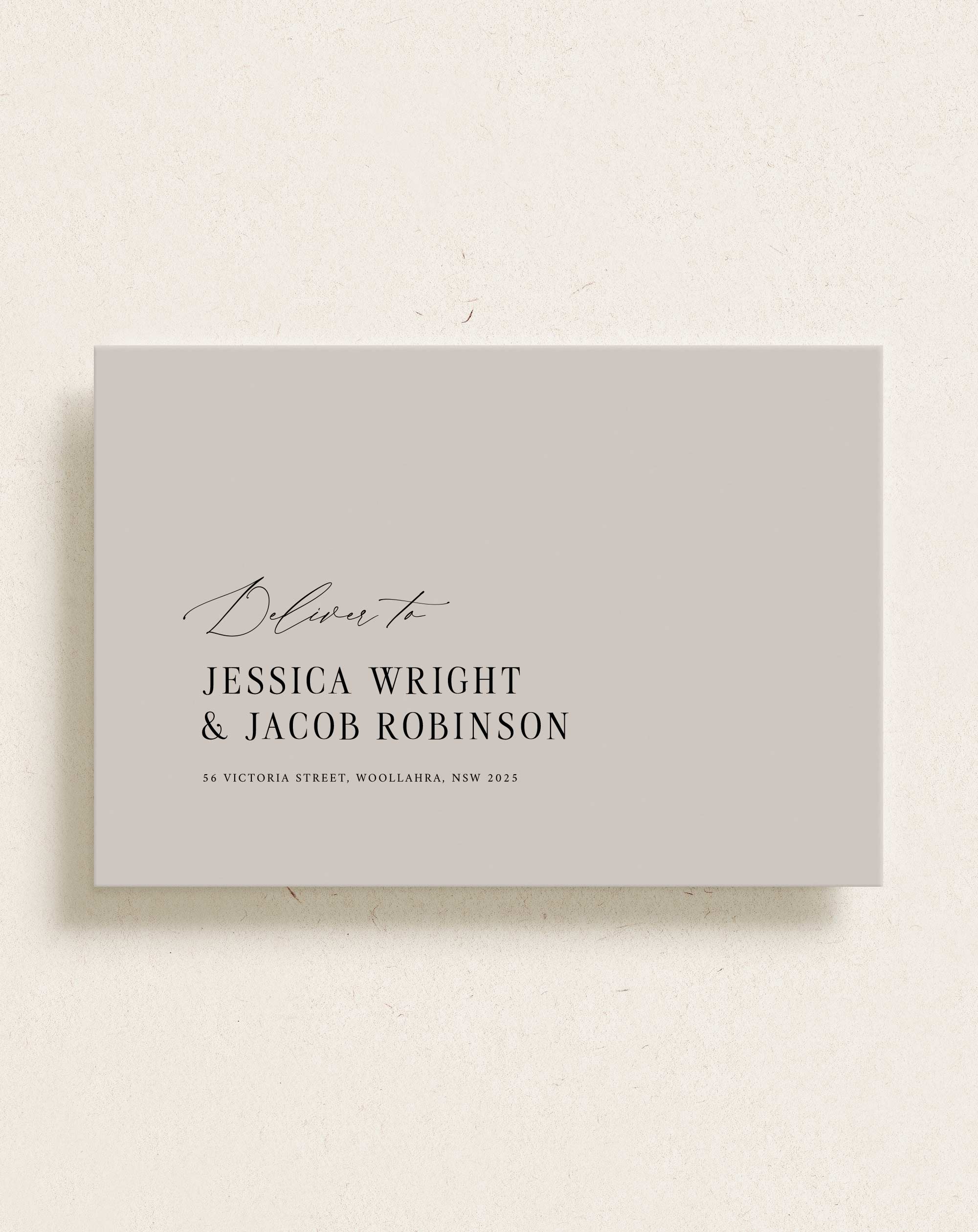 Printed Return Address Stone, Bliss