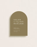 Save The Date Arch Olive, Bliss